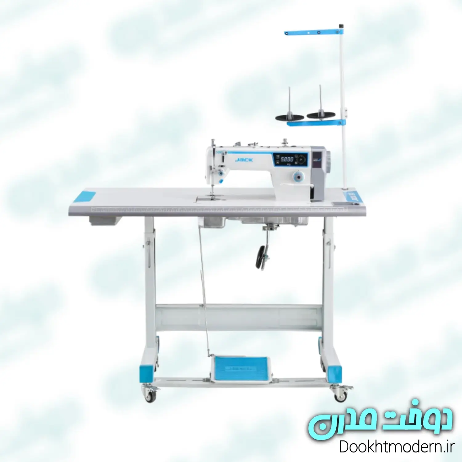 چرخ خیاطی صنعتی جک A2C با نخ‌قطع‌کن خودکار