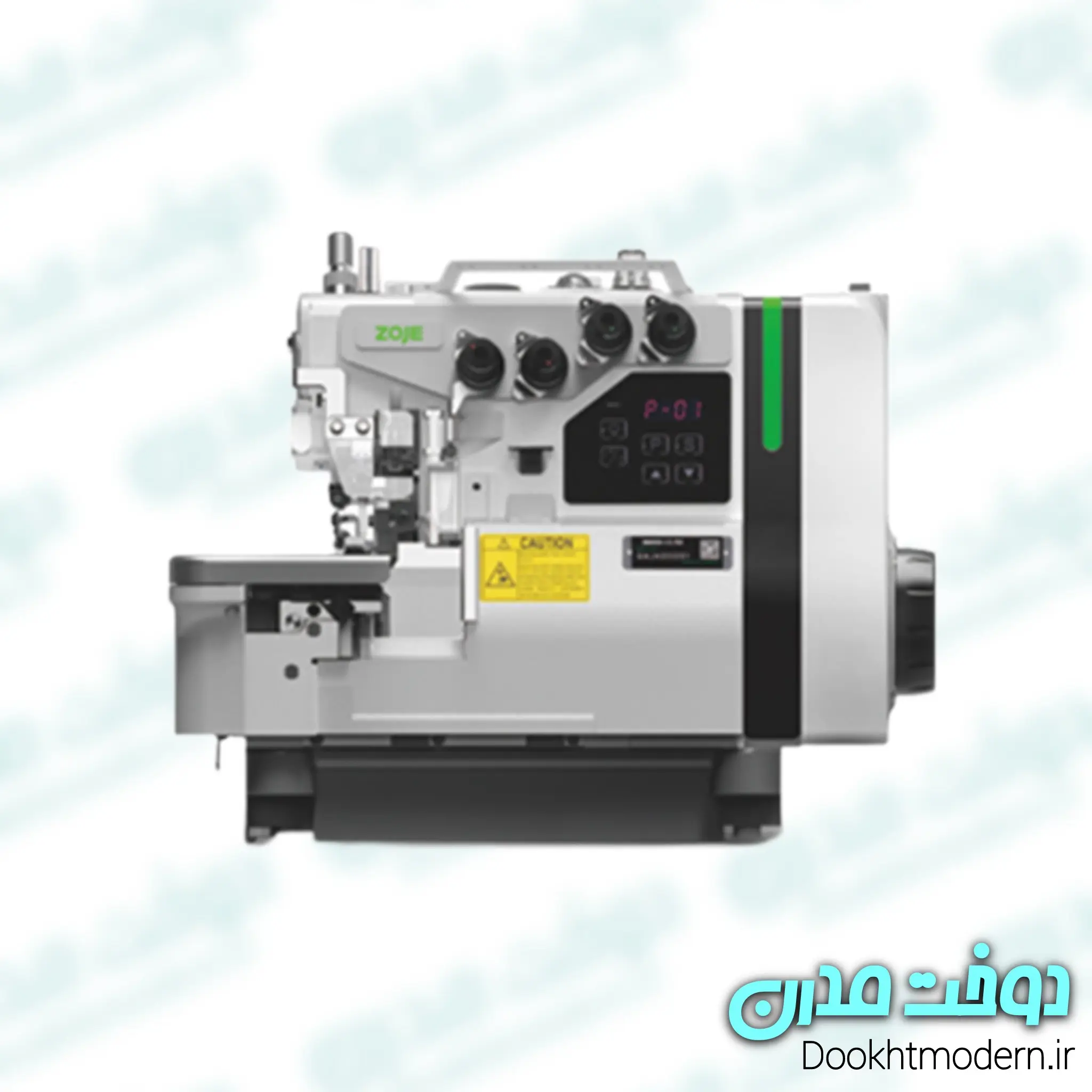 چرخ خیاطی سردوز پنج نج جت زوجی مدل ZJ-9000-38