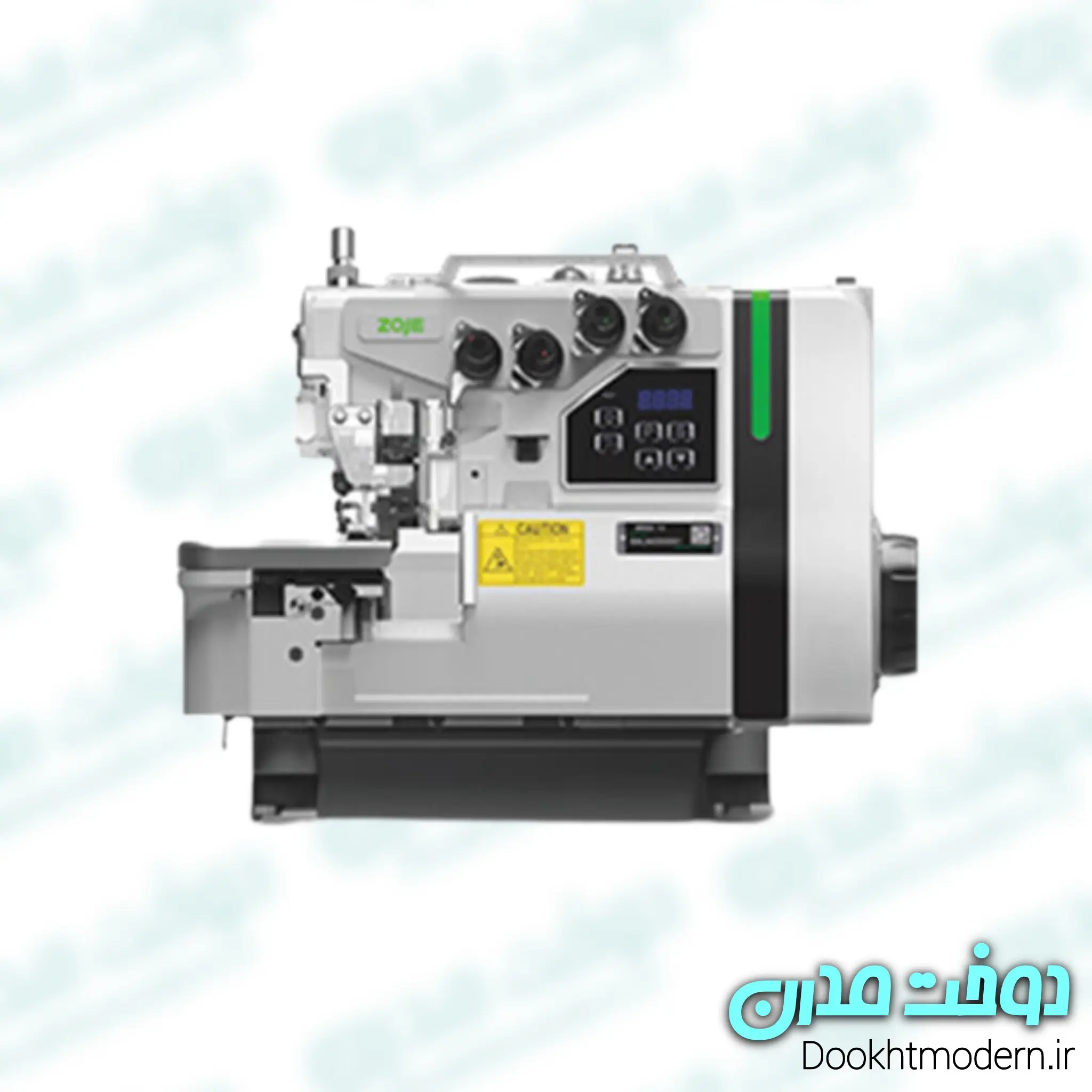 چرخ خیاطی سردوز شش نج سوپر جت زوجی مدل ZJ-9500-355