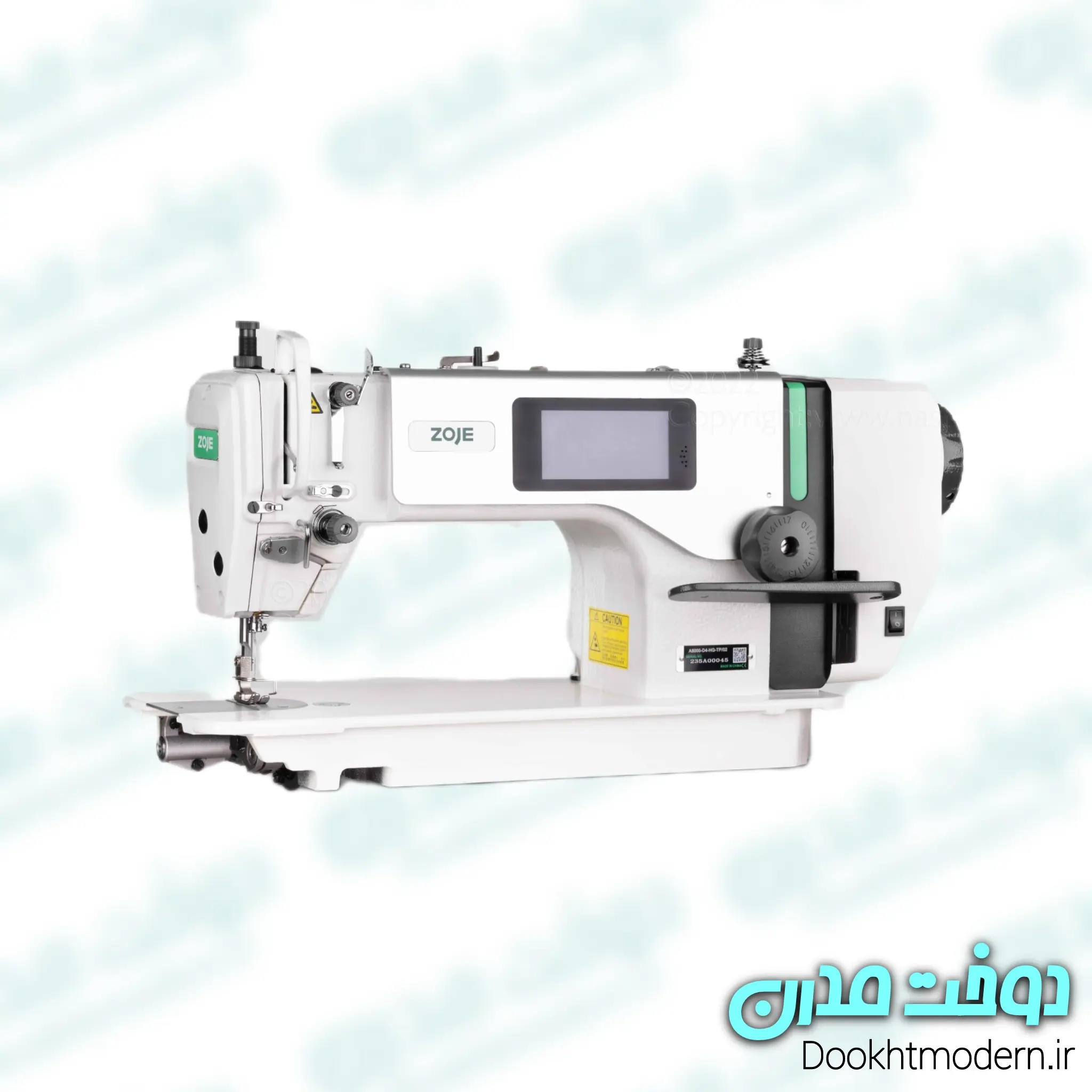 چرخ خیاطی راسته دوز کامپیوتری زوجی مدل ZJ-8000L-D4