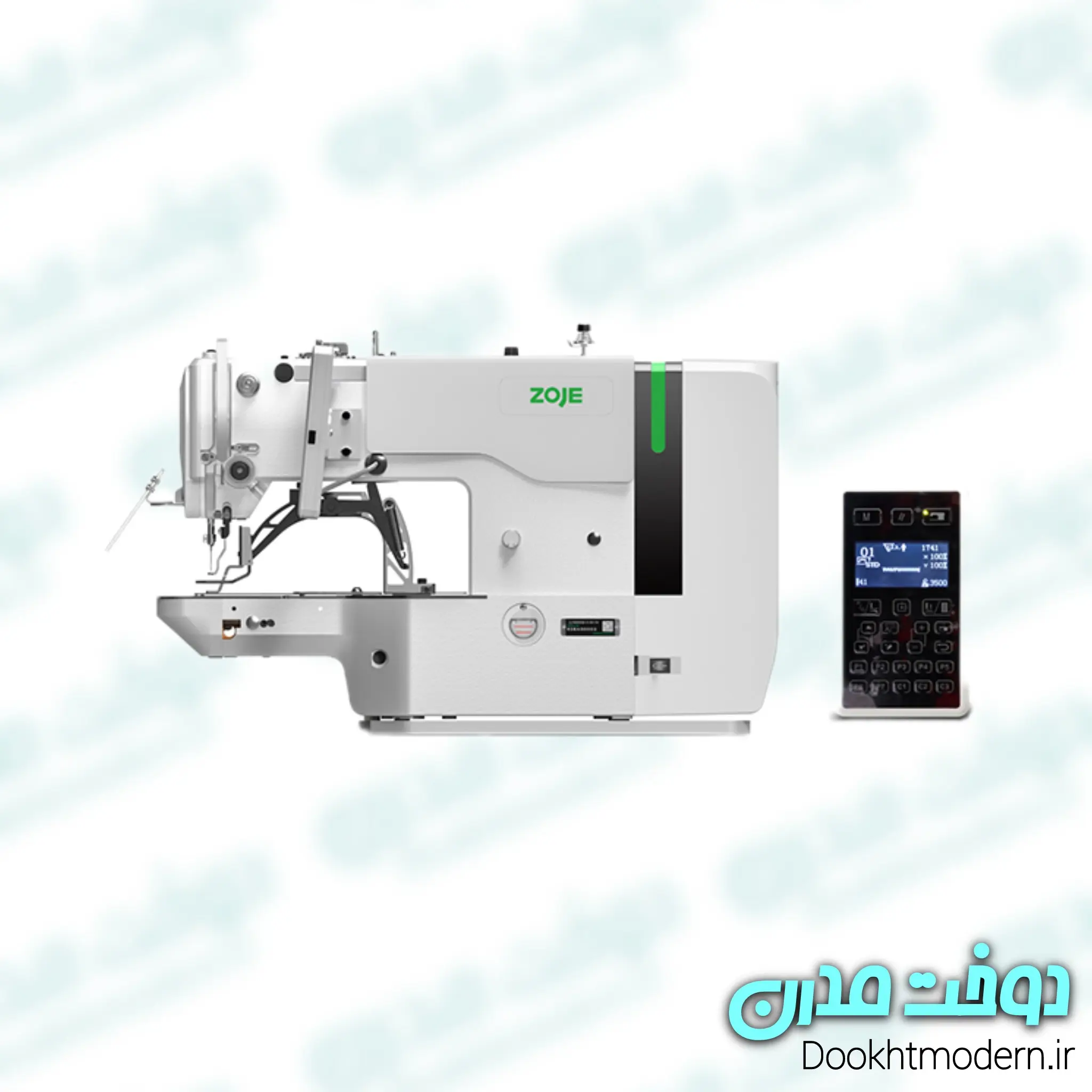 چرخ خیاطی الیک اتوماتیک (ضخیم و ظریف) زوجی مدل ZJ-1900
