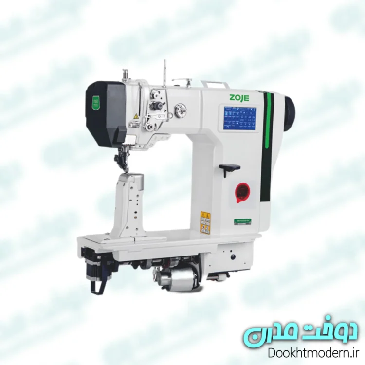 چرخ خیاطی بطر آسیابی تک سوزن کامپیوتری صفحه لمسی زوجی مدل ZJ-9630-D3H
