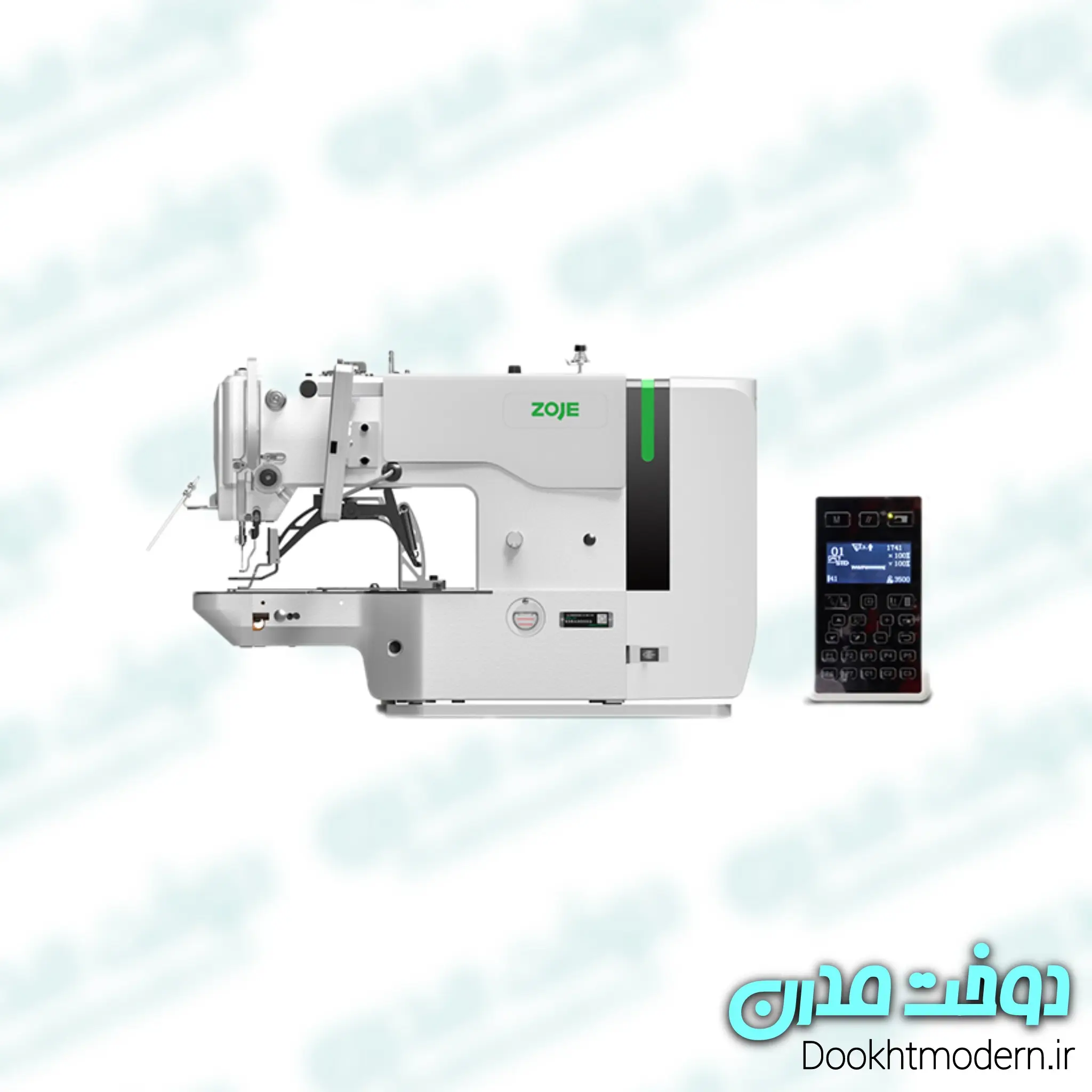 چرخ خیاطی نمادوز مخصوص لوگو زوجی مدل ZJ-1900-0604